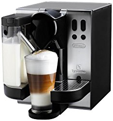 DeLonghi EN680.M Nespresso Lattissima Single-Serve Espresso Maker, Metal