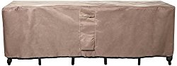 KHOMO GEAR TITAN Series – Patio Table & Chair Set Cover – Durable and Water Resistant Outdoor Furniture Cover, Medium Size