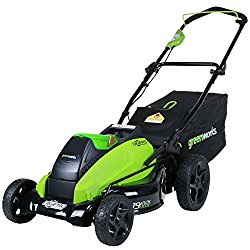 Greenworks 19-Inch 40V Cordless Lawn Mower, Battery Not Included 2501302