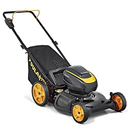 Poulan Pro 21 in. 58-Volt Cordless 3-in-1 Push Lawnmower, PRLM21i