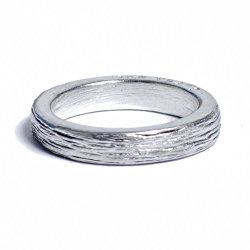 10 Year Anniversary Tin Ring – Ladies – Inscribed with Ten Years, Free Resize