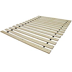 Classic Brands Solid Wood Bed Support Slats | Bunkie Board, Twin