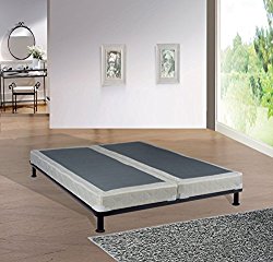 Spinal Solution 4-Inch Split Foundation Box Spring for Mattress, Sensation Collection, Queen Size