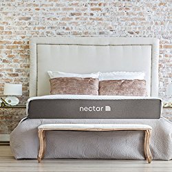 NECTAR King Mattress + 2 Free Pillows – Gel Memory Foam – CertiPUR-US Certified – 180 Night Home Trial – Forever Warranty