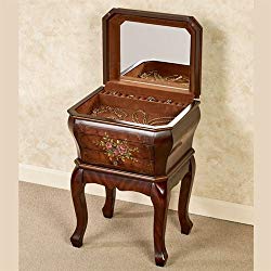 Touch of Class Joyas Jewelry Cabinet Natural Cherry