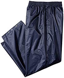 Portwest S441 Rainwear Men’s Waterproof Rain Pants, 4X-Large, Navy