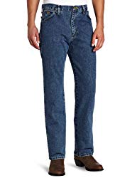 Wrangler Men’s George Strait Cowboy Cut Original Fit Jean , Greyed Denim, 40W x 30L