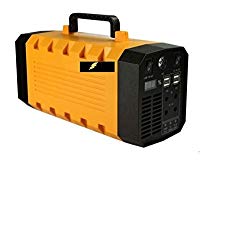 Bolt Lite Solar Portable Generator UPS Battery 800w Peak Backup Generator, Rechargeable Power Source Inverter with 110V/500W 3 AC Outlet, 12V Car, 4 USB Ports, Camping, Car Jump Starter, Emergency