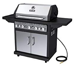 Dyna-Glo Black & Stainless Premium Grills, 5 Burner, Natural Gas