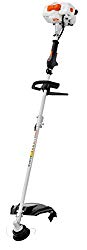 26CC 2 Cycle 2 in 1 Straight Shaft Grass Trimmer with Brush Cutter blade and Bonus Harness