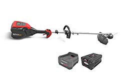 Snapper XD SXD82ZSTK 82V Cordless String Trimmer Kit with 2Ah Battery & Rapid Charger, 1687875