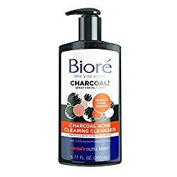 Bioré Charcoal Acne Clearing Cleanser for Oily Skin (6.77oz)