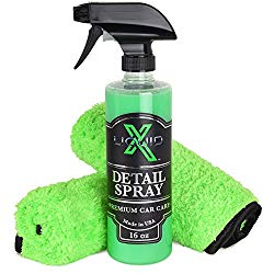 Liquid X Classic Detail Spray Combo – 16oz Detail Spray & Green Xtreme Waffle Weave Microfiber Towels