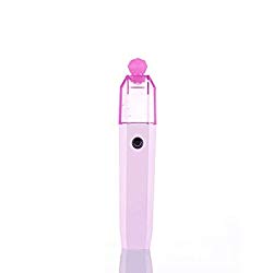Pinkiou Portable Nano-Ionic Mist Spray Cool Sprayer Hydrating Refresh Soft Skin Mister Mini Humectant Beauty Skin Care Tool Water Spa Moisturizer Steamer for Eyelash Extension(Pink)