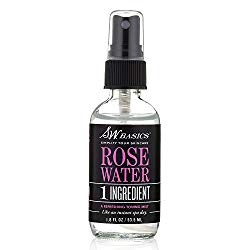 S.W. Basics Rosewater Spray (1.8 fl. oz.) – Organic Hydrating Face Spray