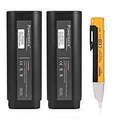{Upgraded}Powerextra Twin Pack Paslode 6V 3000mAh Battery Replace 404717 B20544E BCPAS-404717 for 404400 900400 900420 900600 901000 902000 B20720 CF-325 IM200 F18 IM250 IM250A IM350A IM350CT PS604N