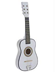 Star Kids Acoustic Toy Guitar 23 Inches Color White, MG50-WH