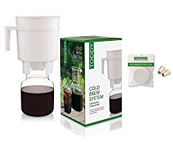 Toddy Cold Brew Coffee Maker System with Extra Filters and Rubber Stoppers Bundle