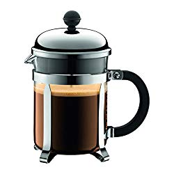 Bodum Chambord French Press Coffee Maker, 17 Ounce.5 Liter, (4 Cup), Chrome