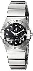 Omega Women’s 123.10.24.60.51.001 Constellation 09 Brushed Black Dial Watch