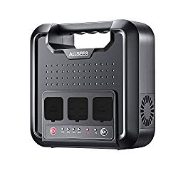 Portable Power Station – 300W 64800mAh Portable Generator, Multifarious Rechargeable Power Source, Dual 110V AC Outlet, Dual DC Ports, 4 USB Ports for Camping, CPAP or Emergency Backup