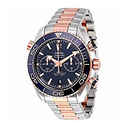 Omega Seamaster Planet Ocean Chronograph Sedna Gold Automatic Mens Watch 215.20.46.51.03.001