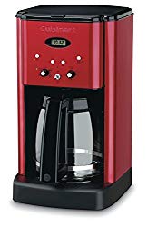 Cuisinart DCC-1200MR 12CUP Programmable Coffeemaker 12 Cup Metallic Red