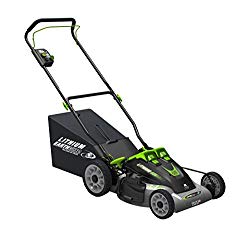 Earthwise 60420 20-Inch 40-Volt Lithium Ion Cordless Electric Lawn Mower