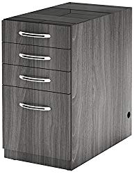 Mayline APBBF20LGS Aberdeen 20″ D Credenza Pedestal PBBF for use with Credenza, Return, Extended Corner, sold separately, Gray Steel Tf
