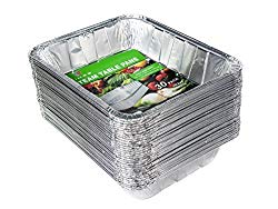Aluminum Half Size Deep Foil Pan 30 packs 9 x 13 Safe for use in freezer, oven, and steam table.pen,