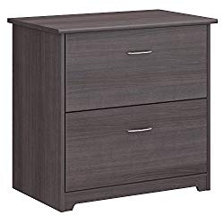 Bush Furniture Cabot Lateral File Cabinet in Heather Gray