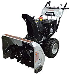 Dirty Hand Tools 103879 Self-Propelled – Electric Start 302cc Dual Stage Gas – 30″ Snow Blower