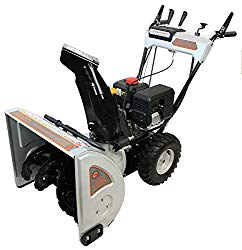 Dirty Hand Tools 106371 – Self-Propelled, Dual Stage, 212cc Loncin Engine, 24″ Snow Blower