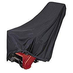 Innovative Gear Snow Blower Cover, Snow Thrower All-Season Cover. Slip On Protection. Elastic Bottom. Built in Draw-String Storage Bag. Heavy Duty Polyester, Coated, Non-Stretch and Tear Resistant.