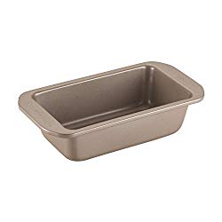 Paula Deen Signature Nonstick Bakeware 9-Inch x 5-Inch Loaf Pan, Champagne
