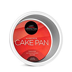 Last Confection 4″ x 2″ Deep Round Aluminum Cake Pan – Professional Bakeware