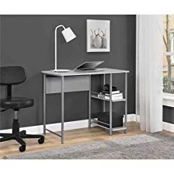 Mainstays Basic Student Desk.Model: 9120596W /Color: Light School Gray
