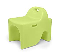 Viggi Kids VG-12-lime Vidget 3-in-1 Flexible Made in The USA-Medium 12” Seat Height Ages 3-6 Active, Stool & Desk, Lively Lime