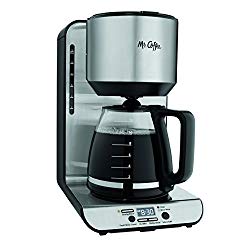 Mr. Coffee 12-Cup Programmable Coffeemaker, Stainless BVMC-FBX39