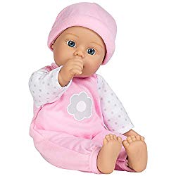 Adora Sweet Baby Girl “Blossom”, Doll Washable Soft Body Vinyl Play Toy Gift 11-inch