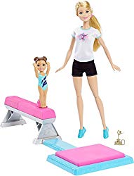 Barbie and Toddler Student Flippin Fun Gymnastics Dolls