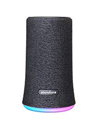 Bluetooth Speaker, Soundcore Flare Wireless Bluetooth Speaker by Anker, Portable Party Speaker with 360° Sound, Enhanced Bass & Ambient LED Light, IP67 Dustproof & Waterproof and 12-Hour Battery Life