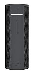 Ultimate Ears MEGABLAST Portable Wi-Fi / Bluetooth Speaker with hands-free Amazon Alexa voice control (waterproof) – Graphite