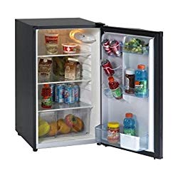 Avanti AVAAR4446B Refrigerator, Energy Star, Defrost, Glass Shelves, Compact, 4.4 cu. ft.