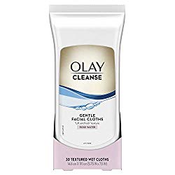 Makeup Remover Wipes by Olay Normal Wet Cleansing Cloths, 30-Count (Pack of 3)