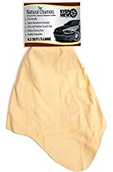 NATURAL CHAMOIS XL Mega Size (6.5 sq ft.) by Ever New Automotive Premium New Zealand Sheepskin for Car Boats and RV! Reducing drying time in half! Chamois is long lasting and Super Absorbent! Never use a towel to dry or polish again! Amazing Renewable Resource!
