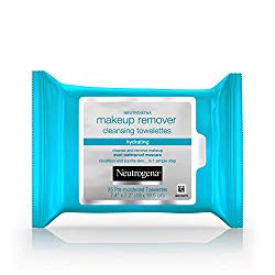 Neutrogena Hydrating Makeup Remover Facial Cleansing Wipes, Value Pack 25 Count (Pack of 3)