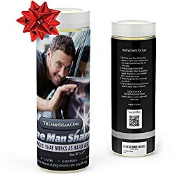 The Man Sham Chamois Cloth -Top Men’s Gift – Ultimate Towel for Fast Drying of Your Car or Truck – Scratch and Lint Free Shine