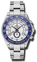 Rolex Yacht master II 44mm White Dial Stainless Steel Men’s Watch 116680