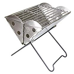 UCO Flatpack Mini Portable Stainless Steel Grill and Fire Pit